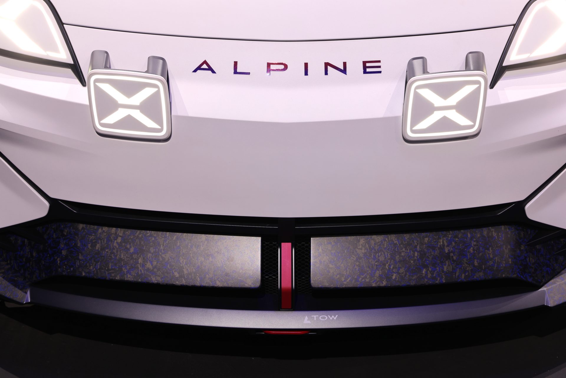 Alpine A290 B - Blanc 2023 - OT468 - Ottomobile 1/18 - Neuve Sous Boîte