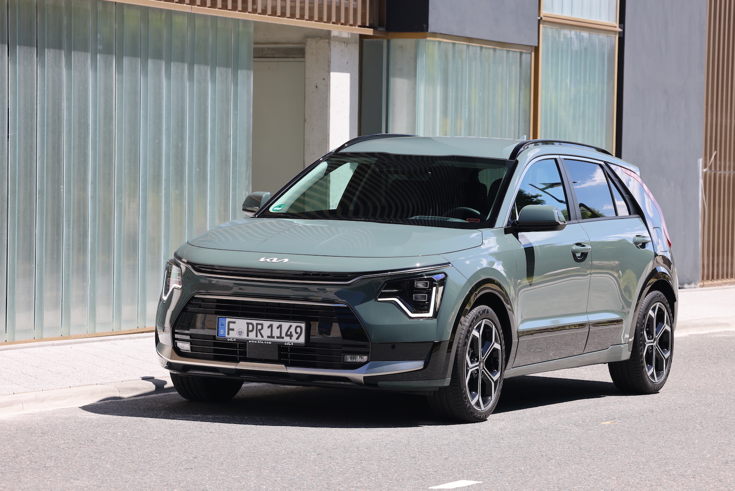 Set Car Shades (achterportieren) Kia Niro II 2022- (2-delig