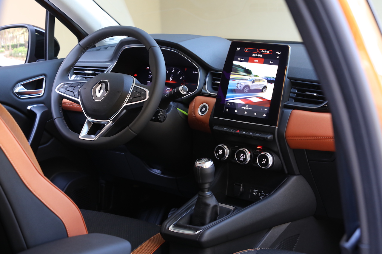 DAMALILI Luci Di Benvenuto A LED Per Renault Captur 2 2020-2025 – 2 Pezzi Senza Fili, Proiezione Con Logo Personalizzata, Facile Installazione