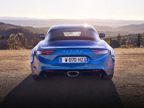 2017 - Essais Presse ALPINE A110 dans la région d'Aix-en-Provence