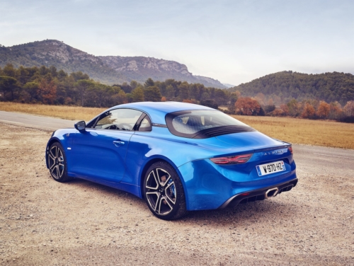 2017 - Essais Presse ALPINE A110 dans la région d'Aix-en-Provence