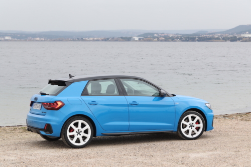 audi a1 30 tfsi bleu turbo 2019 photo laurent sanson-02