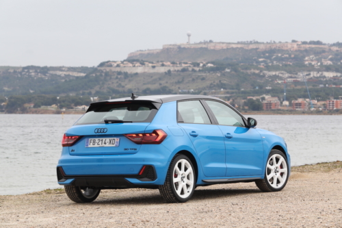 audi a1 30 tfsi bleu turbo 2019 photo laurent sanson-03