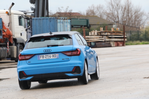 audi a1 30 tfsi bleu turbo 2019 photo laurent sanson-23