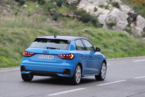 audi a1 30 tfsi bleu turbo 2019 photo laurent sanson-25