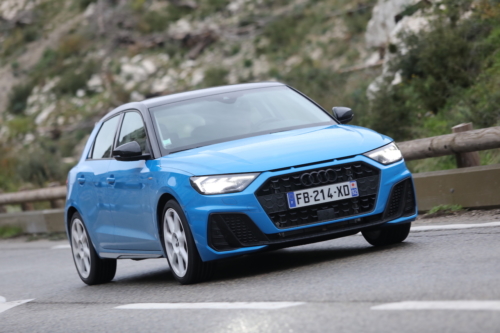 audi a1 30 tfsi bleu turbo 2019 photo laurent sanson-27